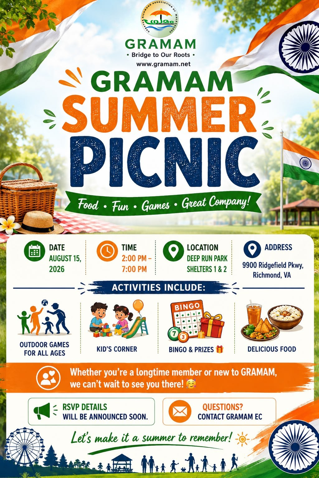 Summer Picnic 2026 Poster